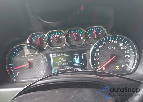 2016 Chevrolet Silverado 1500 2Lt из США, поврежденный, VIN 3GCUKREC4GG211906